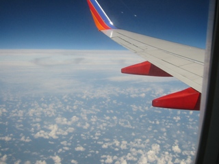 Look at the size of that wingtip!  Southwest Boeing 737.